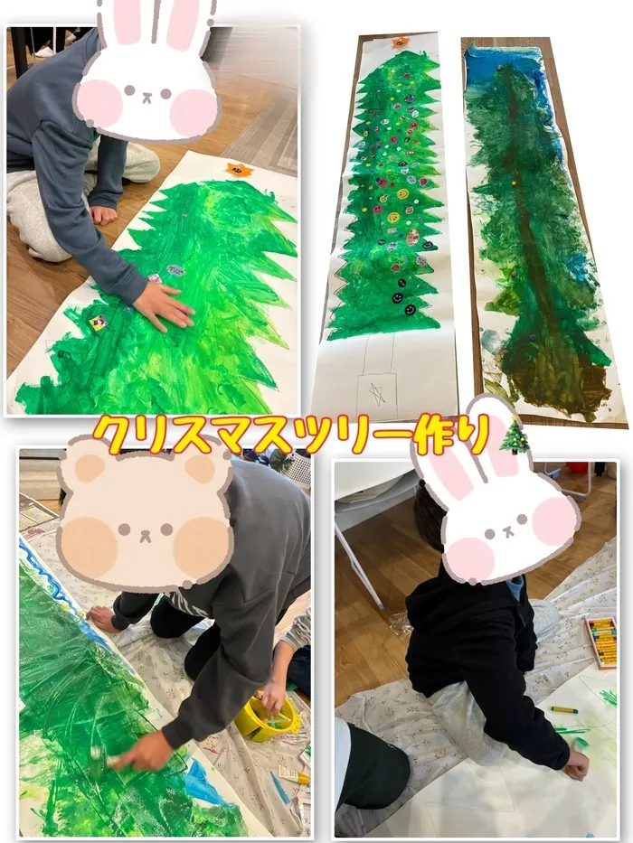 それぞれの色、それぞれのツリー🎄✨