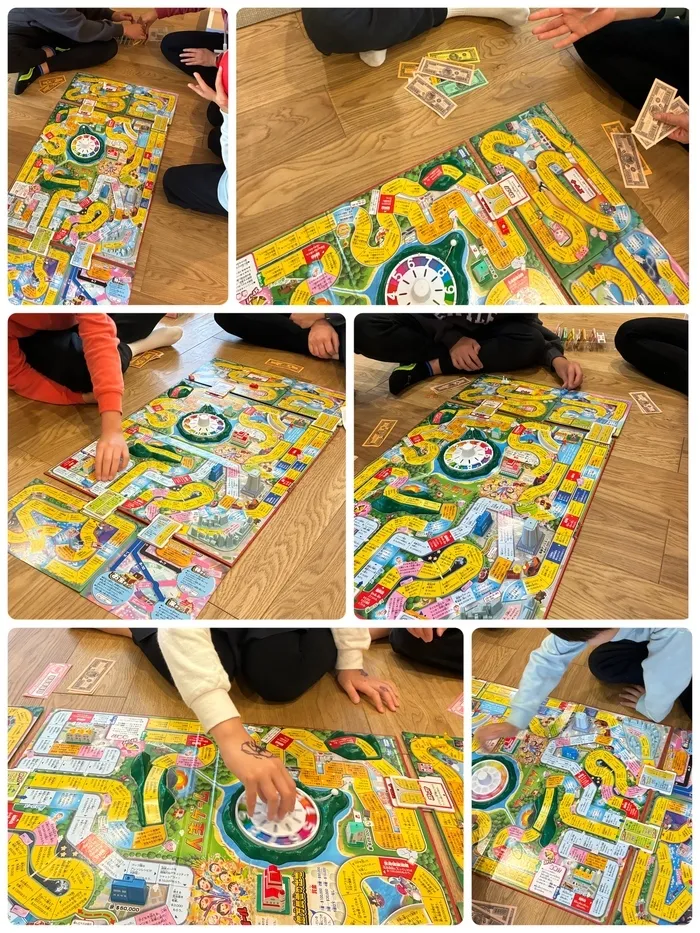 ドキドキの人生ゲーム大会!