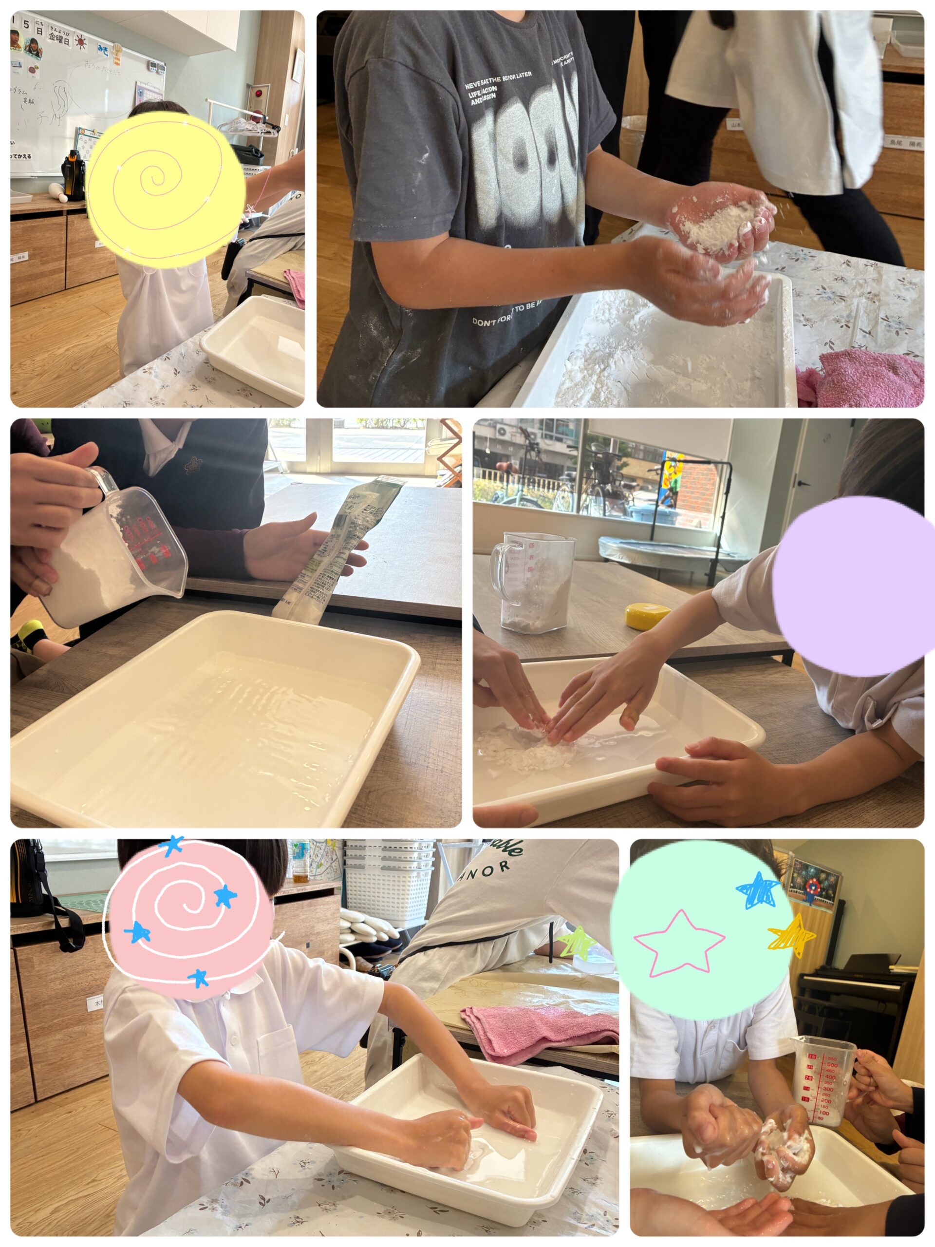 不思議な感触に夢中!片栗粉でダイラタンシー実験✨