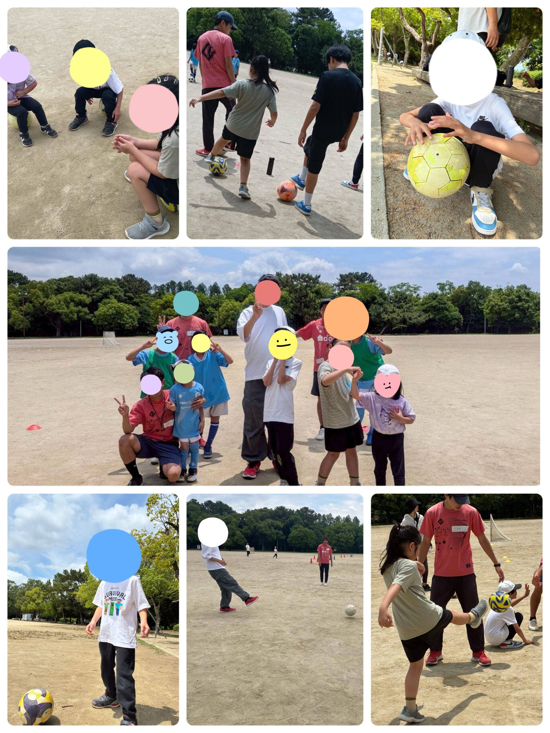 みんなでナイスシュート!サッカー教室に参加してきました⚽