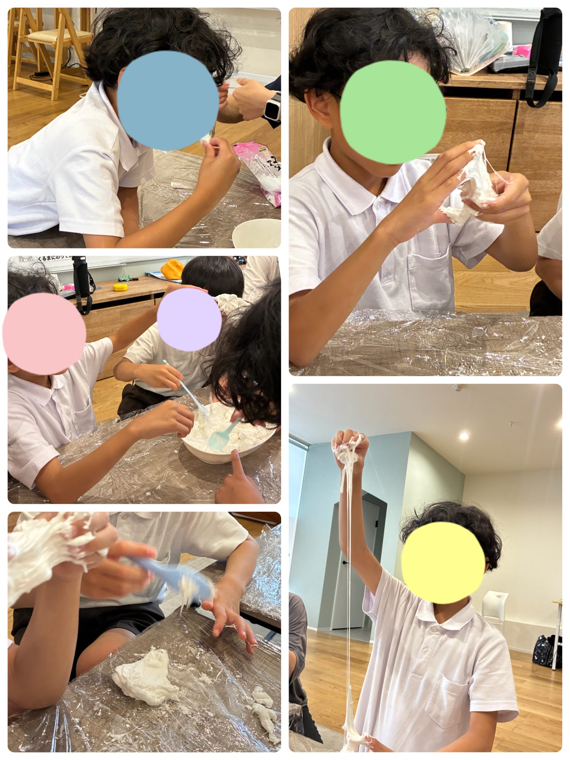 「食べていいの?!」子どもたち大興奮の不思議なスライム作り✨