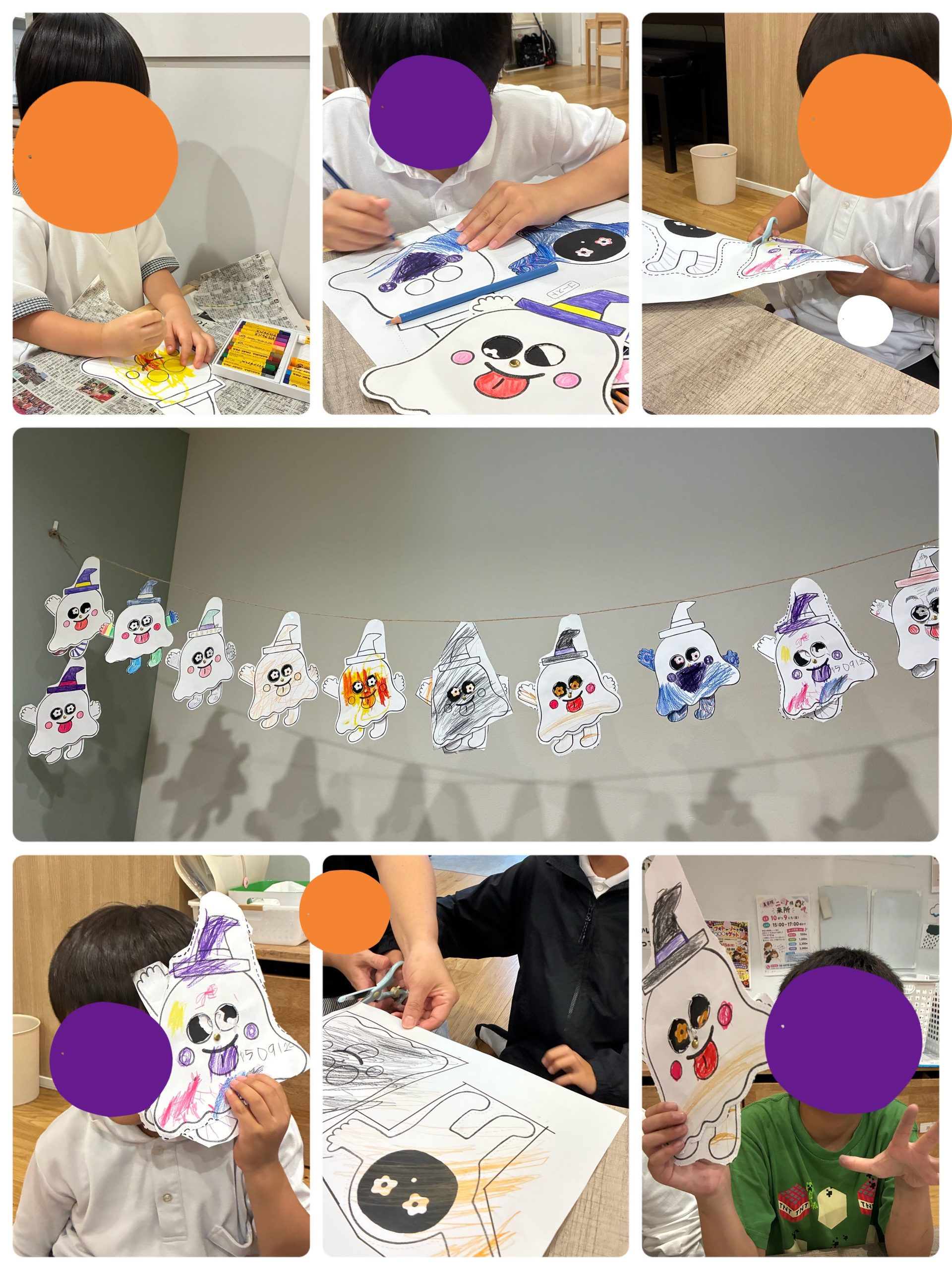 🎃ゆらゆら動くお化け作りに挑戦！👻